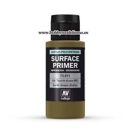 SURFACE PRIMER IJA Tsuchi-Kusa-Iro(60 ml) vallejo imprimacion acrilica