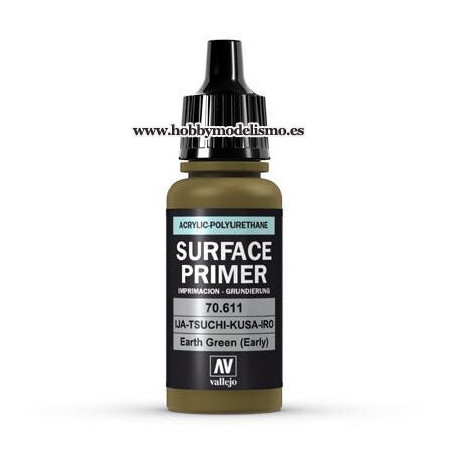 SURFACE PRIMER: IJA-Tsuchi-Kusa-IRO 17ml  IMPRIMACION ACRILICA VALLEJO