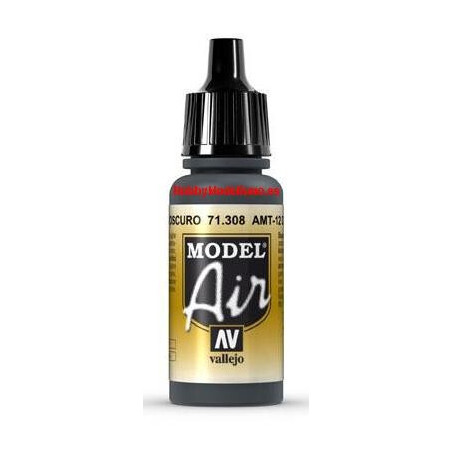 PINTURA ACRILICA GRIS OSCURO AMT-12 (17 ml)