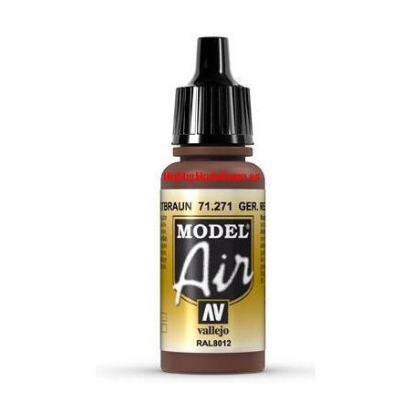 PINTURA ACRILICA ROTTBRAUN RAL8012 (17 ml)