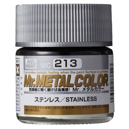 PINTURA ACRILICA METAL ACERO INOXIDABLE (10 ml)