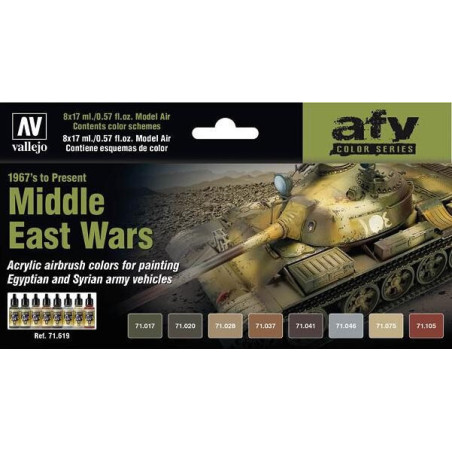 AFV Series: GUERRAS ORIENTE MEDIO - Acrylicos Vallejo 71619