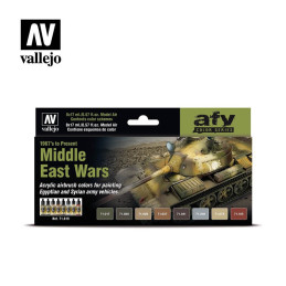 AFV Series: GUERRAS ORIENTE MEDIO - Acrylicos Vallejo 71619