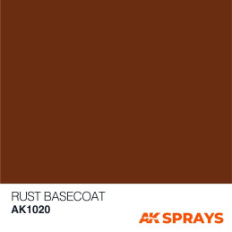 SPRAY RUST BASECOAT 150 ml - AK 1020