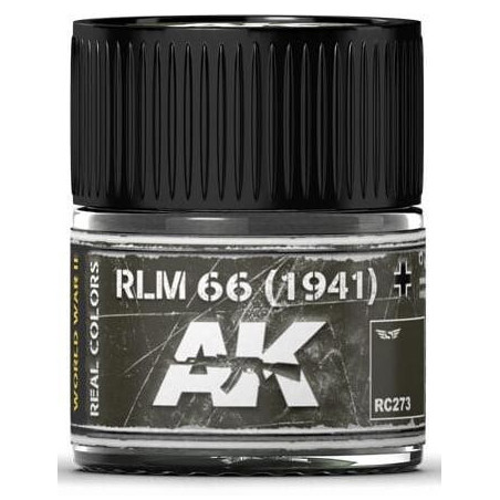 PINTURA REAL COLORS RLM-66 1941 (10 ml) - AK RC273