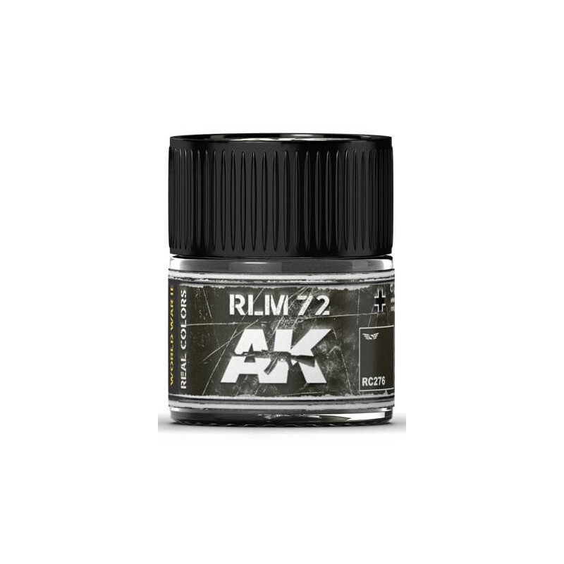 PINTURA REAL COLORS RLM-72 (10 ml) - AK RC276