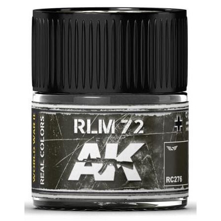 PINTURA REAL COLORS RLM-72 (10 ml) - AK RC276