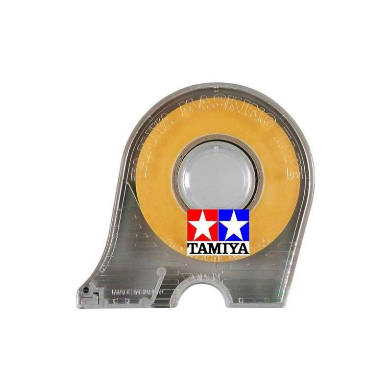 CINTA DE ENMASCARAR CON SOPORTE 6 mm tamiya