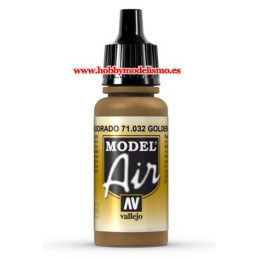 PINTURA ACRILICA MARRON DORADO (17 ml)