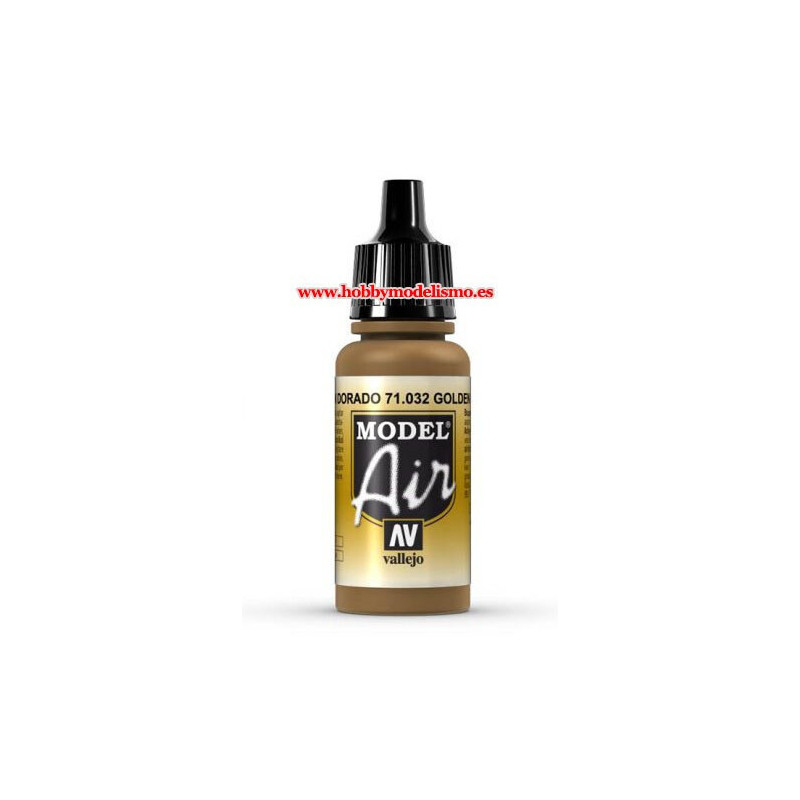 PINTURA ACRILICA MARRON DORADO (17 ml)