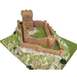 CASTILLO DE LA ATALAYA - VILLENA, Alicante (380 x 250 x 150 mm) -Escala 1/250- Keranova 30107