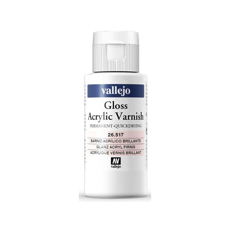 BARNIZ ACRILICO PERMANENTE BRILLANTE (60 ml)