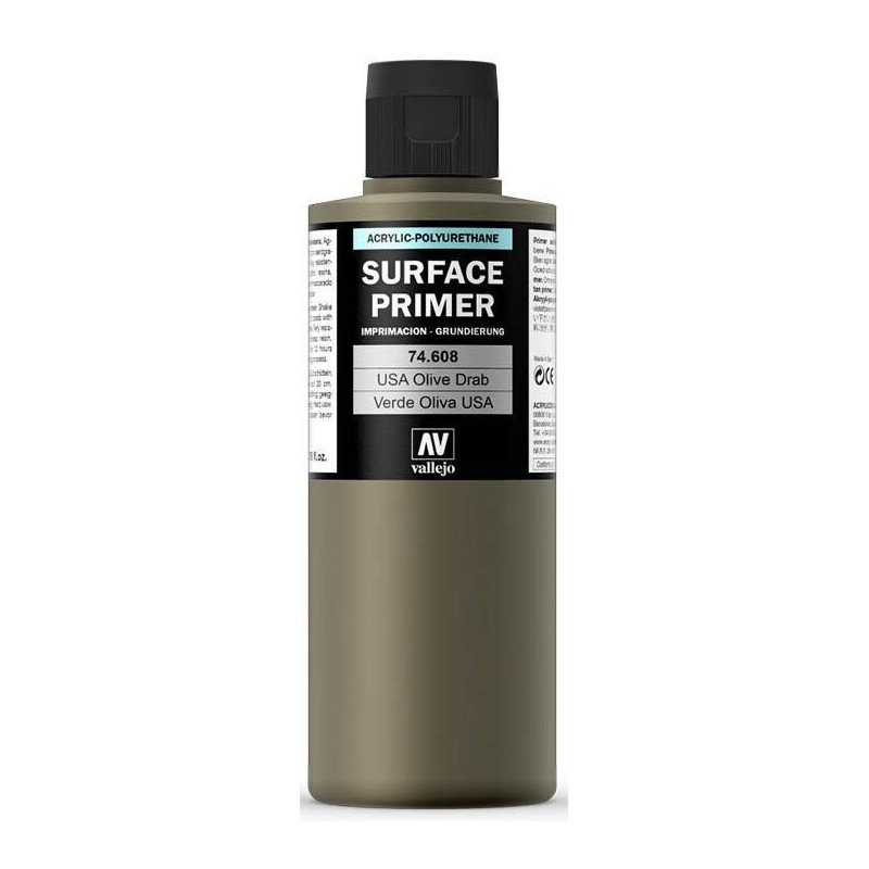 SURFACE PRIMER: VERDE OLIVA U.S. (200 ml)