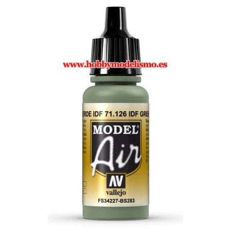 PINTURA ACRILICA VERDE I.D.F. (17 ml)