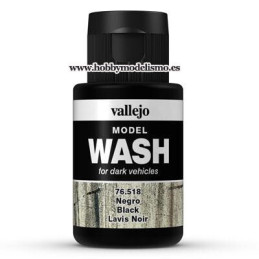 MODEL WASH (35 ml) NEGRO vallejo 76518