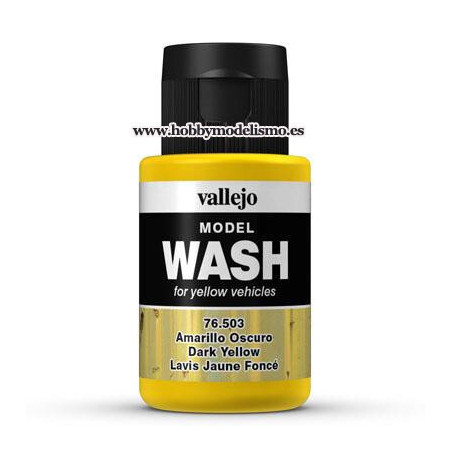 MODEL WASH (35 ml) AMARILLO OSCURO