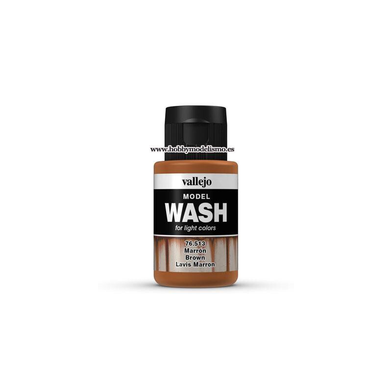 MODEL WASH (35 ml) MARRON - vallejo 76513