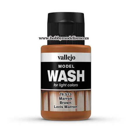 MODEL WASH (35 ml) MARRON - vallejo 76513