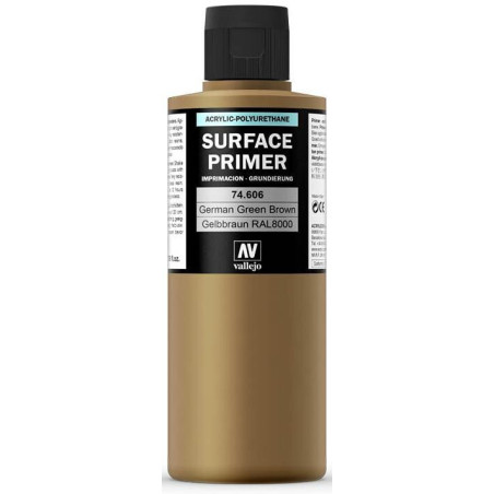 SURFACE PRIMER: GELBBRAUN RAL 8000 (200 ml)