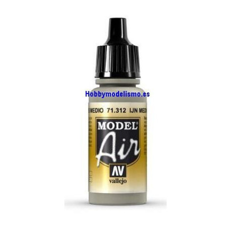 PINTURA ACRILICA GRIS MEDIO IJN (17 ml)