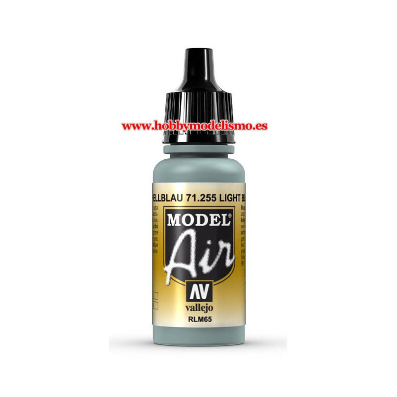 AZUL CLARO RLM65 (17 ml) acrilicos model air - maquetasymas.es