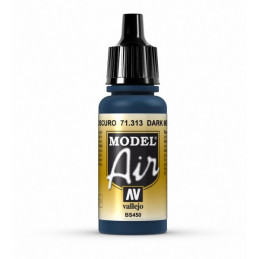 PINTURA ACRILICA AZUL MEDITERRANEO OSCURO (17 ml)