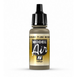 PINTURA ACRILICA MARRON RUSO 6K (17 ml) model air - maquetasymas.es