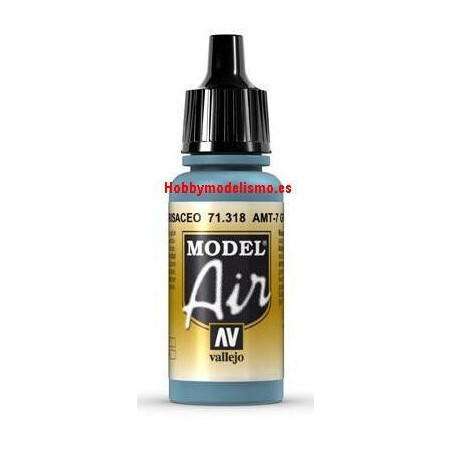 PINTURA ACRILICA AZUL GRISACEO AMT-7 (17 ml)