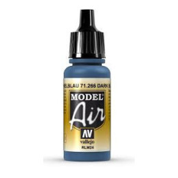 PINTURA ACRILICA DUNKELBLAU RLM24 (17 ml) model air maquetasymas.es