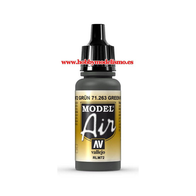 PINTURA ACRILICA GRUN RLM72 (17 ml)  model air - maquetasymas.es