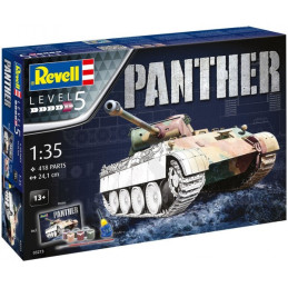 CARRO DE COMBATE SD.KFZ 171 PANTHER D Pegamento y pinturas -Escala 1/35- Revell 03273