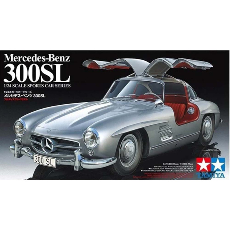 MERCEDES BENZ 300 SL -Escala 1/24- Tamiya 24338