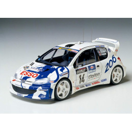 PEUGEOT 206 WRC99 -Escala 1/24- Tamiya 24221