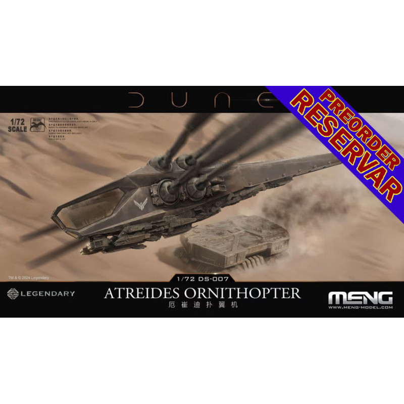 DUNE: Atreides Ornithopter -Escala 1/72- Meng Models DS-007