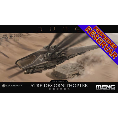 DUNE: Atreides Ornithopter -Escala 1/72- Meng Models DS-007