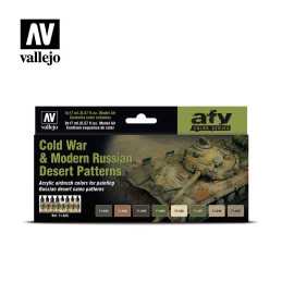 AFV Series: GUERRA FRIA - MODERNOS RUSOS Camuflaje Desierto - Acrylicos Vallejo 71620