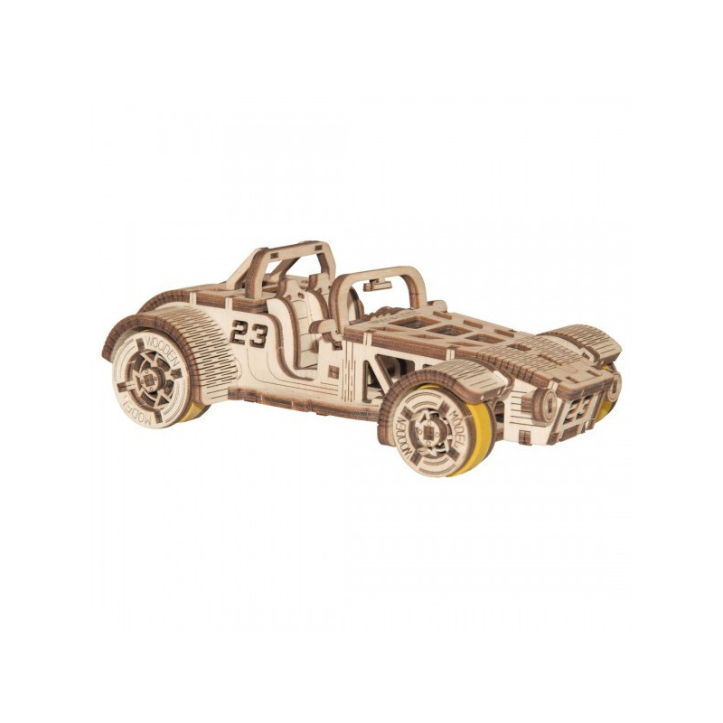 KIT MADERA MECHANICAL MODEL ROADSTER -111 piezas- Wooden City 337