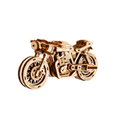 KIT MADERA MECHANICAL MODEL CAFE RACER -85 piezas- Wooden City 340