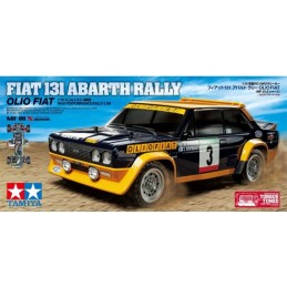 COCHE RC KIT FIAT 131 ARARTH "OLIO FIAT" (MF-01X) -Escala 1/10- TAMIYA 58723