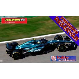 F1 ASTON MARTIN "FERNADO ALONSO" -Escala 1/32- SCALEXTRIC U10527S300