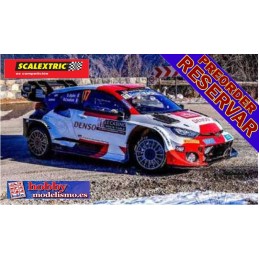 TOYOTA YARIS WRC MONTECARLO- ORIGINAL - SCALEXTRIC U10524S300