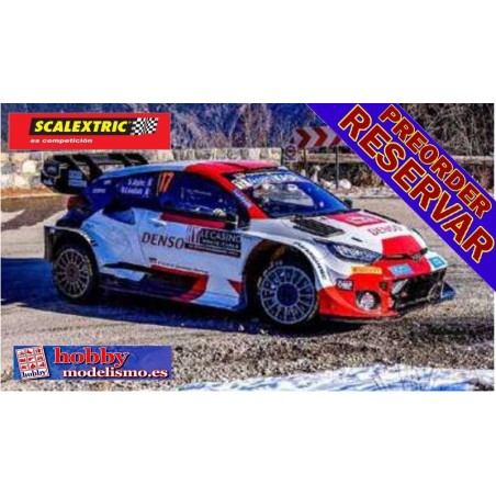 TOYOTA YARIS WRC MONTECARLO- ORIGINAL - SCALEXTRIC U10524S300