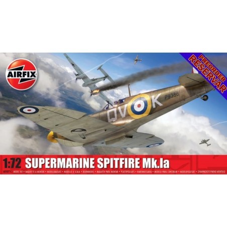 SUPERMARINE SPITFIRE Mk-Ia -Escala 1/48- Airfix A01071C