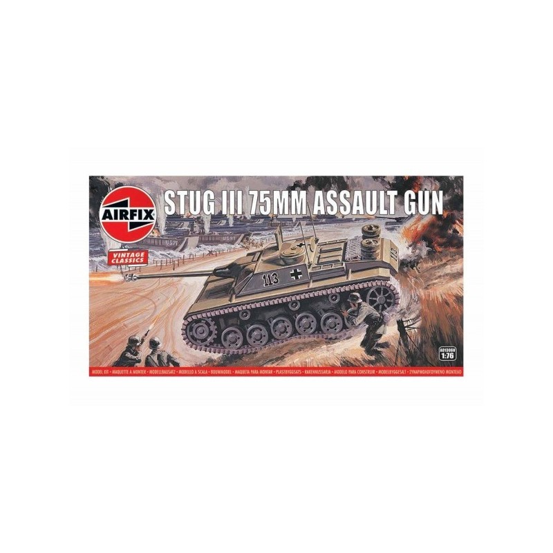 CAÑON DE ASALTO SD.KFZ. 142 STUG III G -Vintage Classics- 1/76 - Airfix A01306V