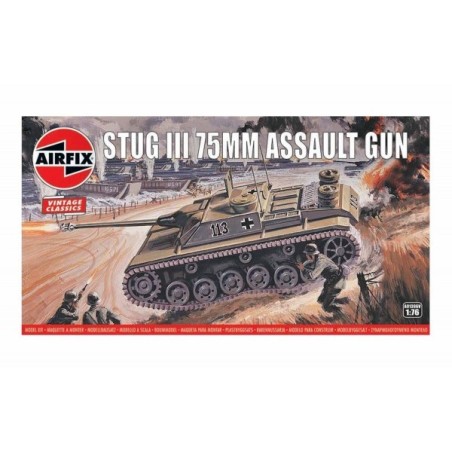 CAÑON DE ASALTO SD.KFZ. 142 STUG III G -Vintage Classics- 1/76 - Airfix A01306V