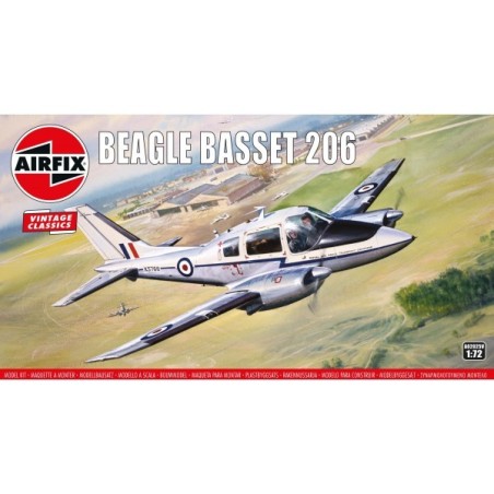 BEAGLE B.206 BASSET Vintage Classic -Escala 1/72- Airfix A02025V