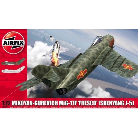 MIKOYAN GUREVICH MIG-17 F FRESCO SHENYANG J-5 -Escala 1/72- Airfix A03091