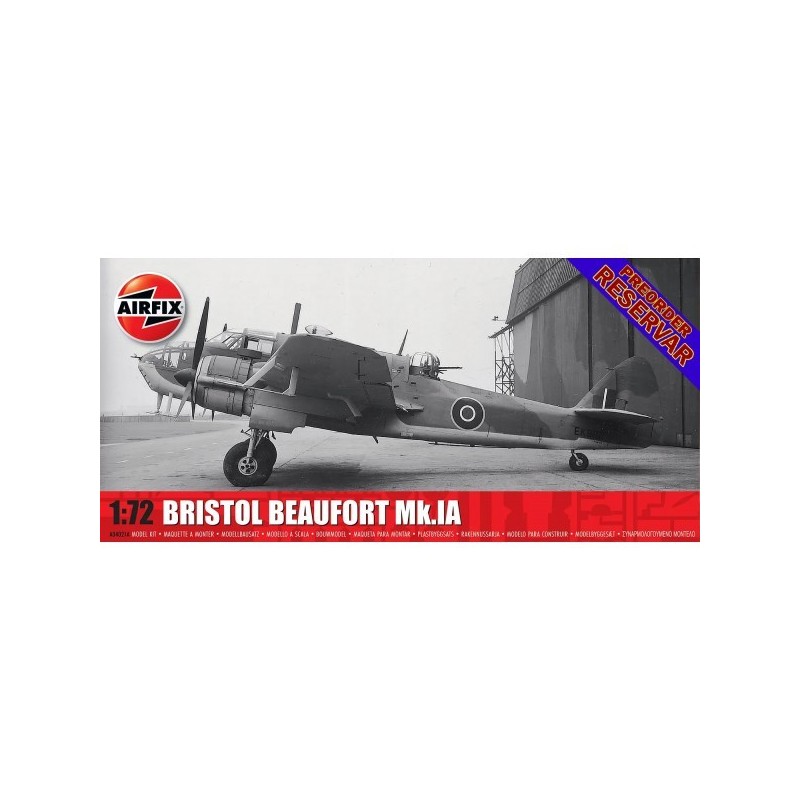 BRISTOL BEAUFORT MK-I -Escala 1/72- Airfix A04021A