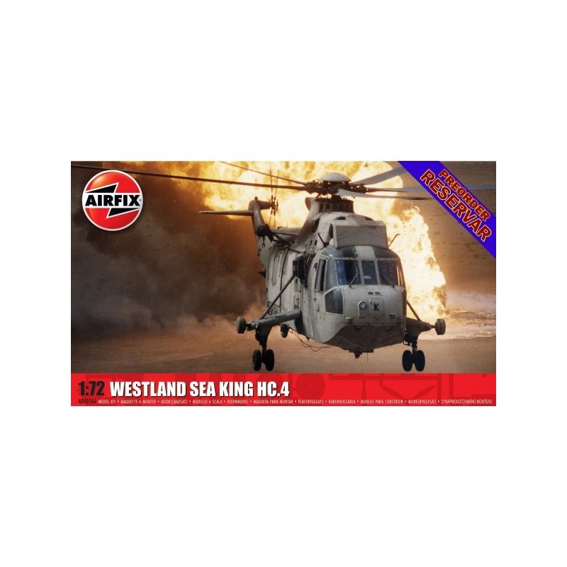 WESTLAND SEA KING HC.4 -Escala 1/72- Airfix A04056A