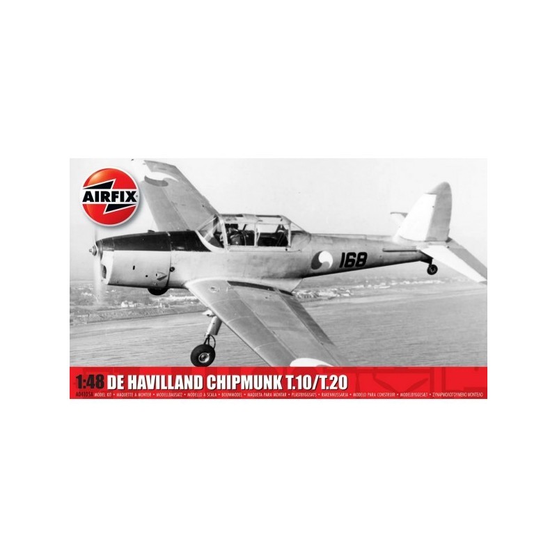 de HAVILLAND CHIPMUNK T.10 / T.20 -Escala 1/48- Airfix A04105A